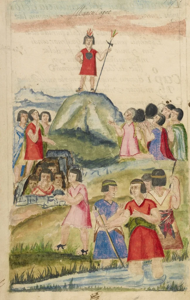 An illustration from Historia general del Piru, 1616, leaf 59