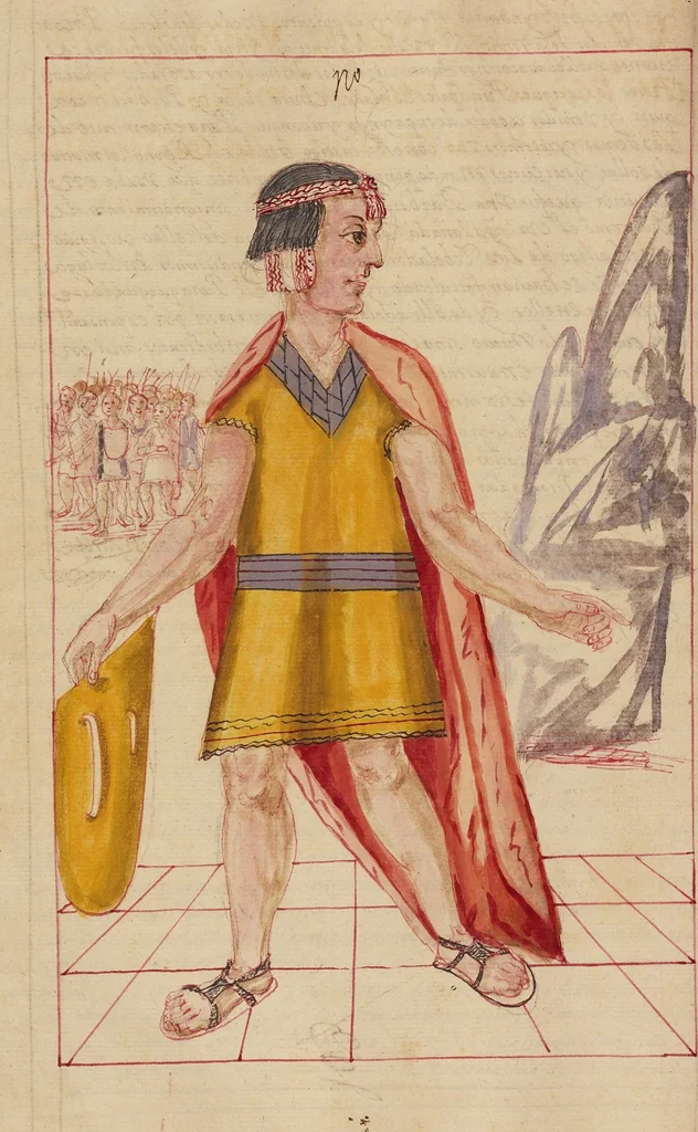 An illustration from Historia general del Piru, 1616, leaf 64