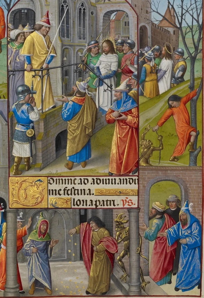 An illustration from Spinola Hours, 1510, leaf 10