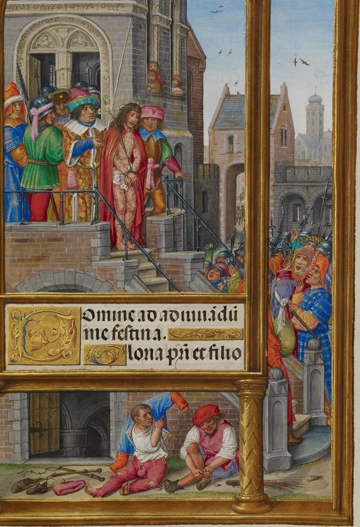 An illustration from Spinola Hours, 1510, leaf 108