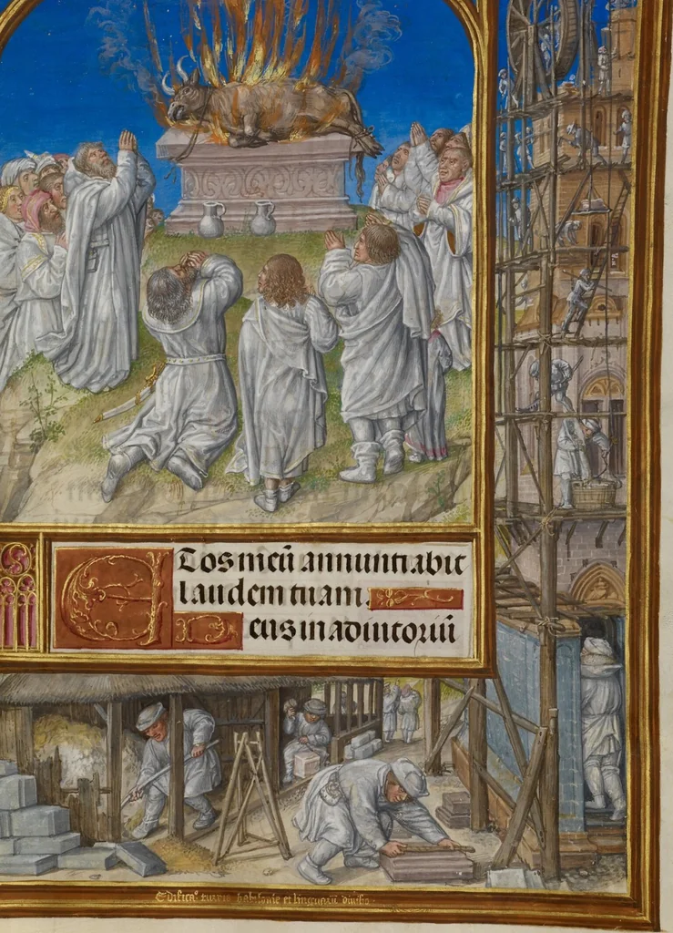 An illustration from Spinola Hours, 1510, leaf 109