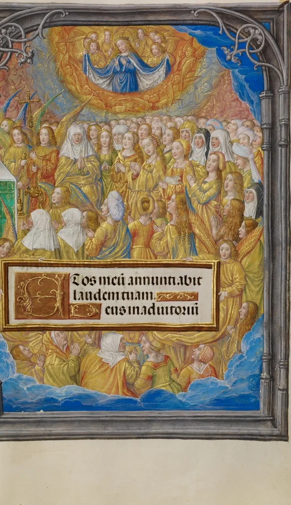 An illustration from Spinola Hours, 1510, leaf 112