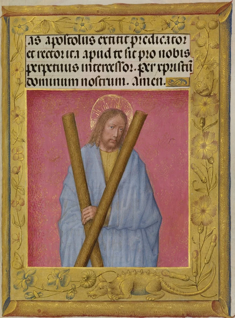 An illustration from Spinola Hours, 1510, leaf 128