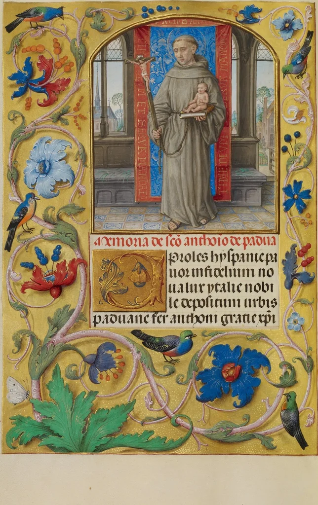 An illustration from Spinola Hours, 1510, leaf 129