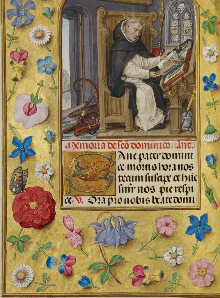An illustration from Spinola Hours, 1510, leaf 134
