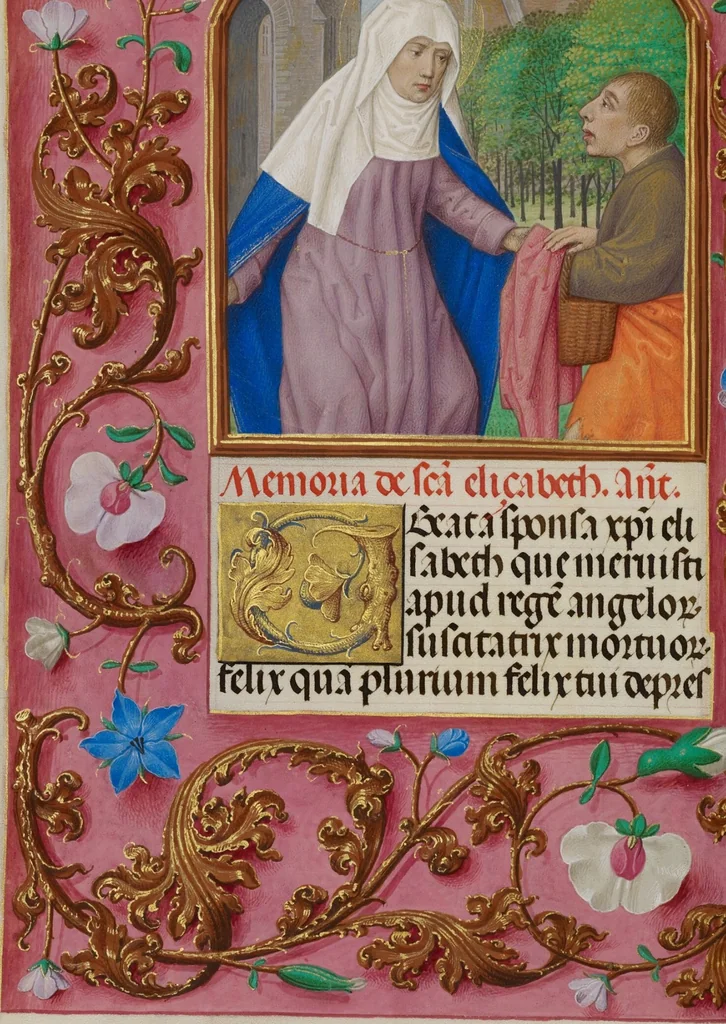 An illustration from Spinola Hours, 1510, leaf 135