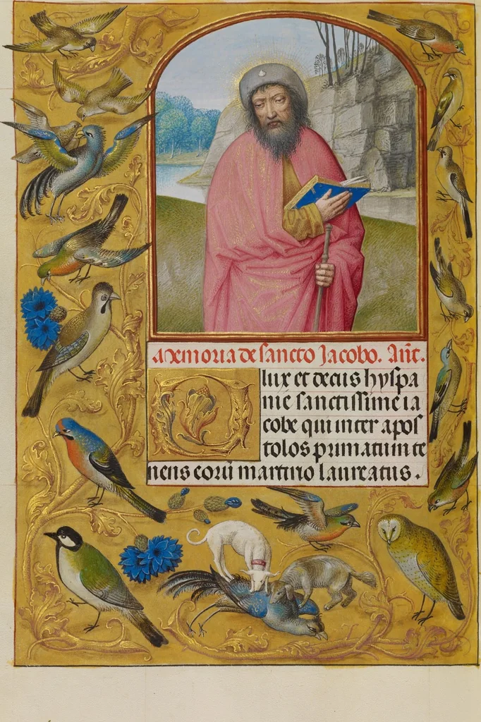 An illustration from Spinola Hours, 1510, leaf 136
