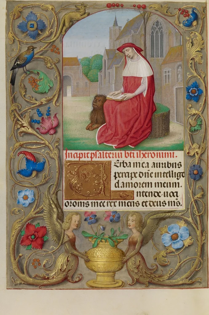 An illustration from Spinola Hours, 1510, leaf 137