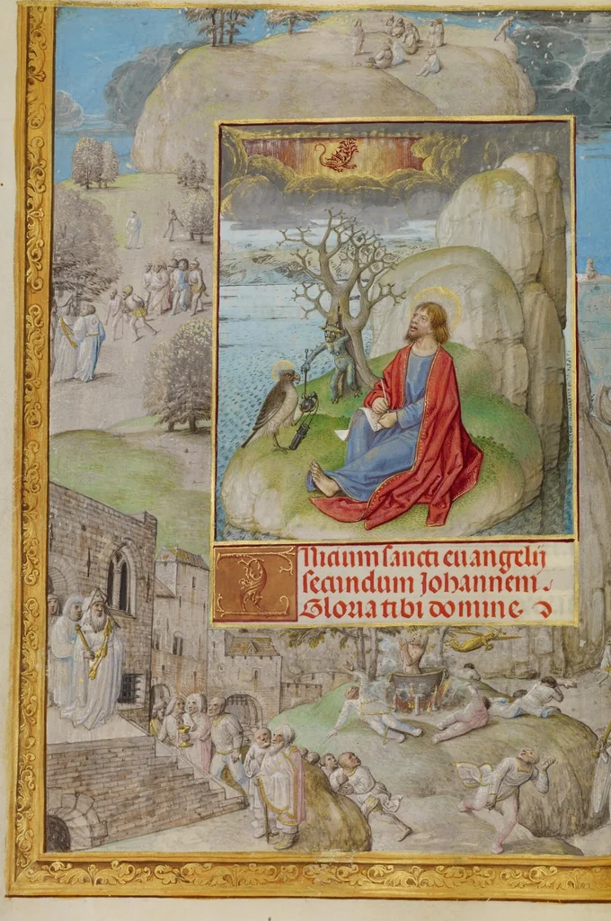 An illustration from Spinola Hours, 1510, leaf 138