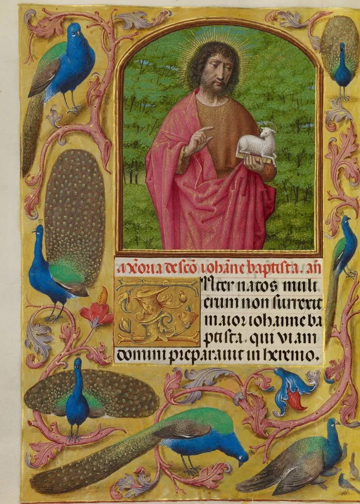 An illustration from Spinola Hours, 1510, leaf 140