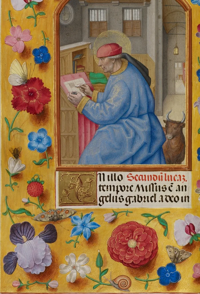 An illustration from Spinola Hours, 1510, leaf 142