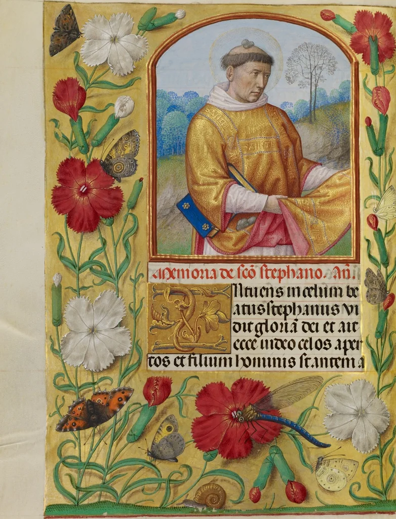 An illustration from Spinola Hours, 1510, leaf 148