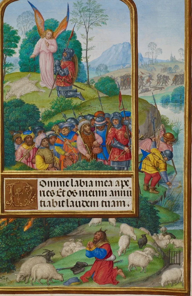 An illustration from Spinola Hours, 1510, leaf 153