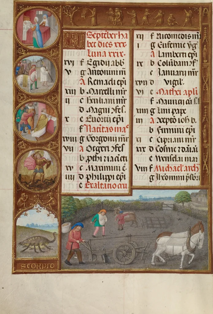 An illustration from Spinola Hours, 1510, leaf 154