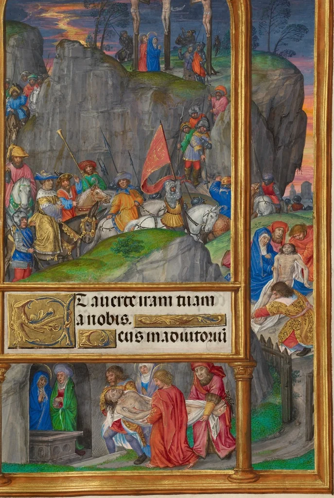 An illustration from Spinola Hours, 1510, leaf 163