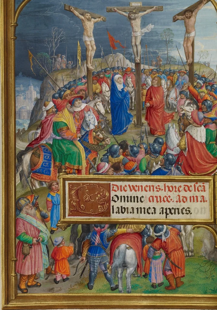 An illustration from Spinola Hours, 1510, leaf 164