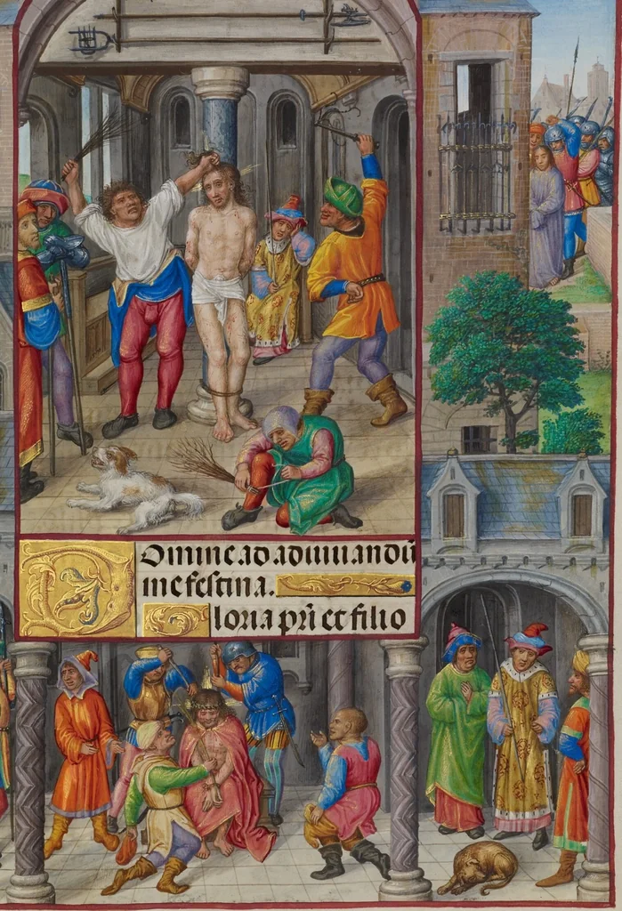 An illustration from Spinola Hours, 1510, leaf 167