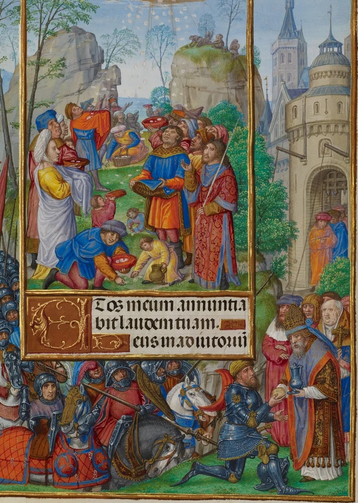 An illustration from Spinola Hours, 1510, leaf 169