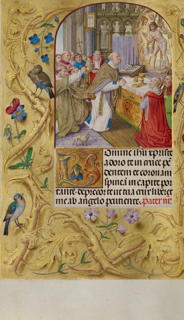An illustration from Spinola Hours, 1510, leaf 171