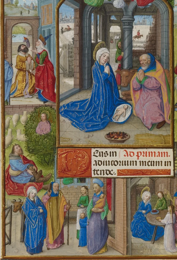 An illustration from Spinola Hours, 1510, leaf 173