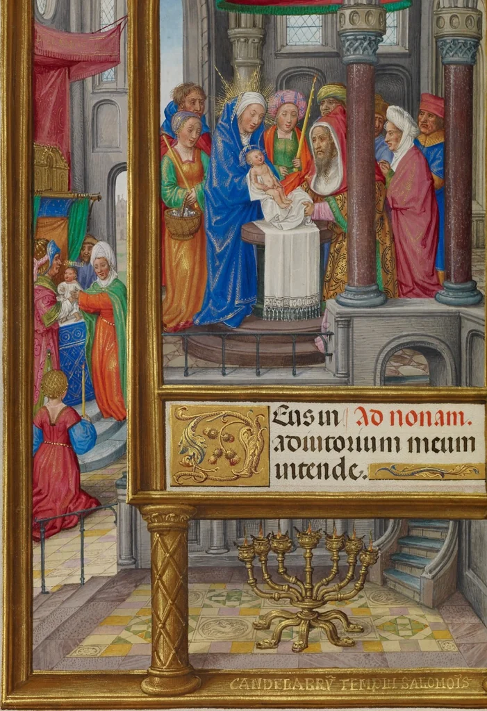 An illustration from Spinola Hours, 1510, leaf 174