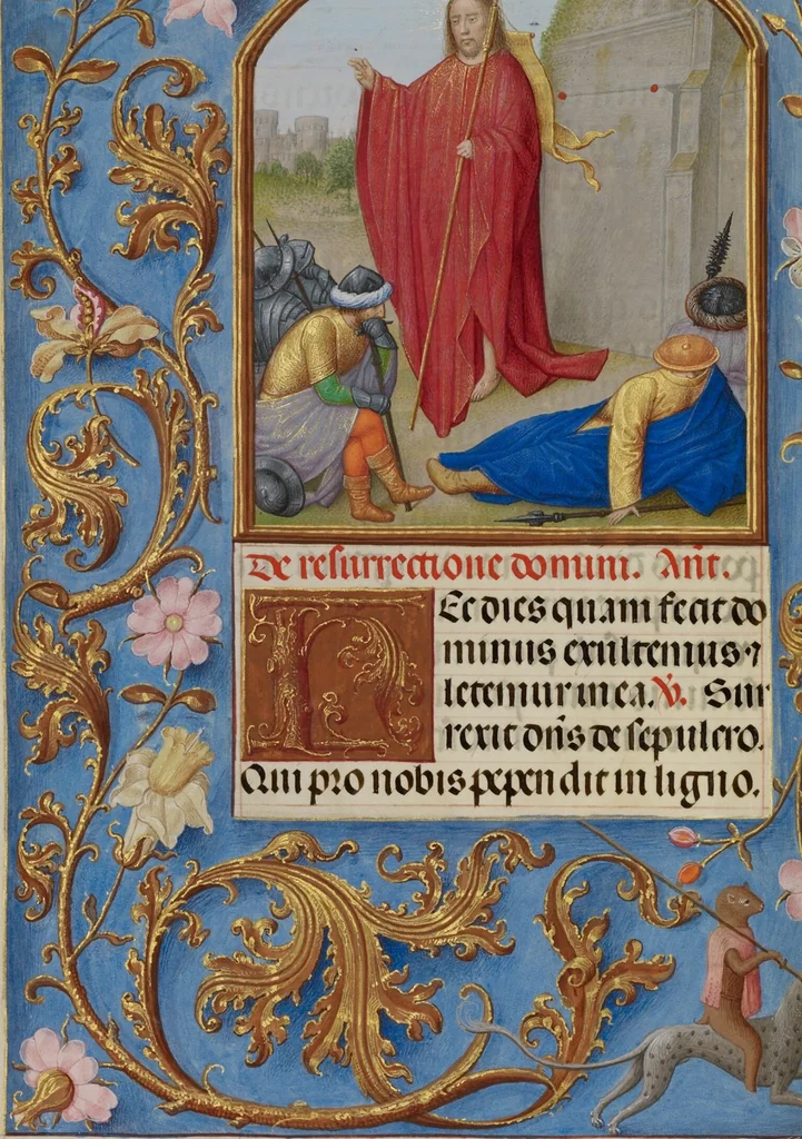 An illustration from Spinola Hours, 1510, leaf 175