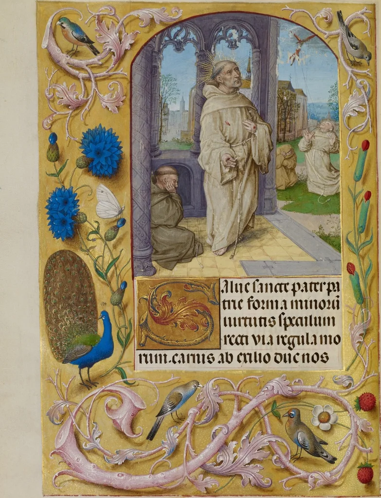 An illustration from Spinola Hours, 1510, leaf 176