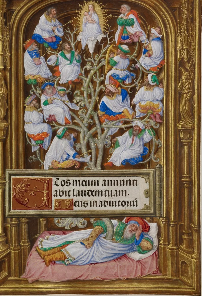 An illustration from Spinola Hours, 1510, leaf 177