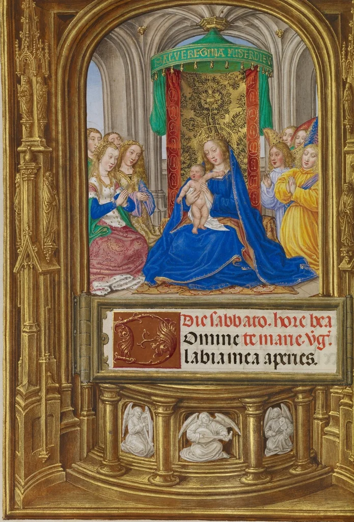 An illustration from Spinola Hours, 1510, leaf 179