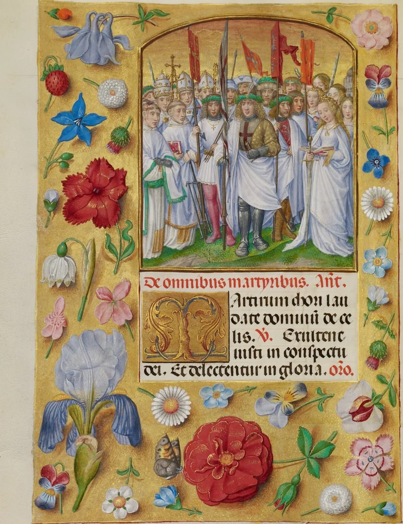 An illustration from Spinola Hours, 1510, leaf 3