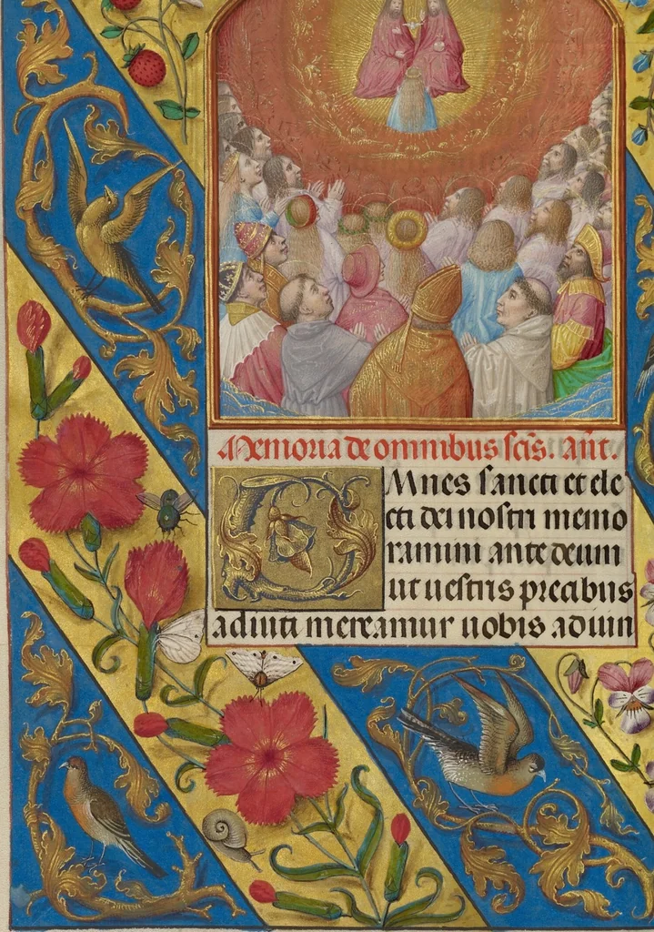 An illustration from Spinola Hours, 1510, leaf 4