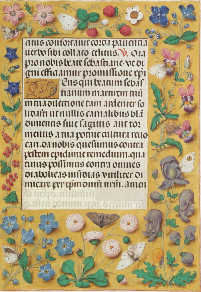 An illustration from Spinola Hours, 1510, leaf 51