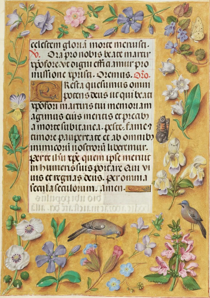 An illustration from Spinola Hours, 1510, leaf 52