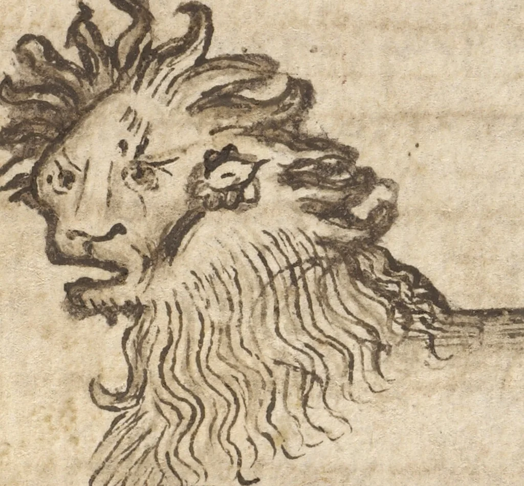 An illustration from Miscellany: Physiologus; other texts, 1510, leaf 18