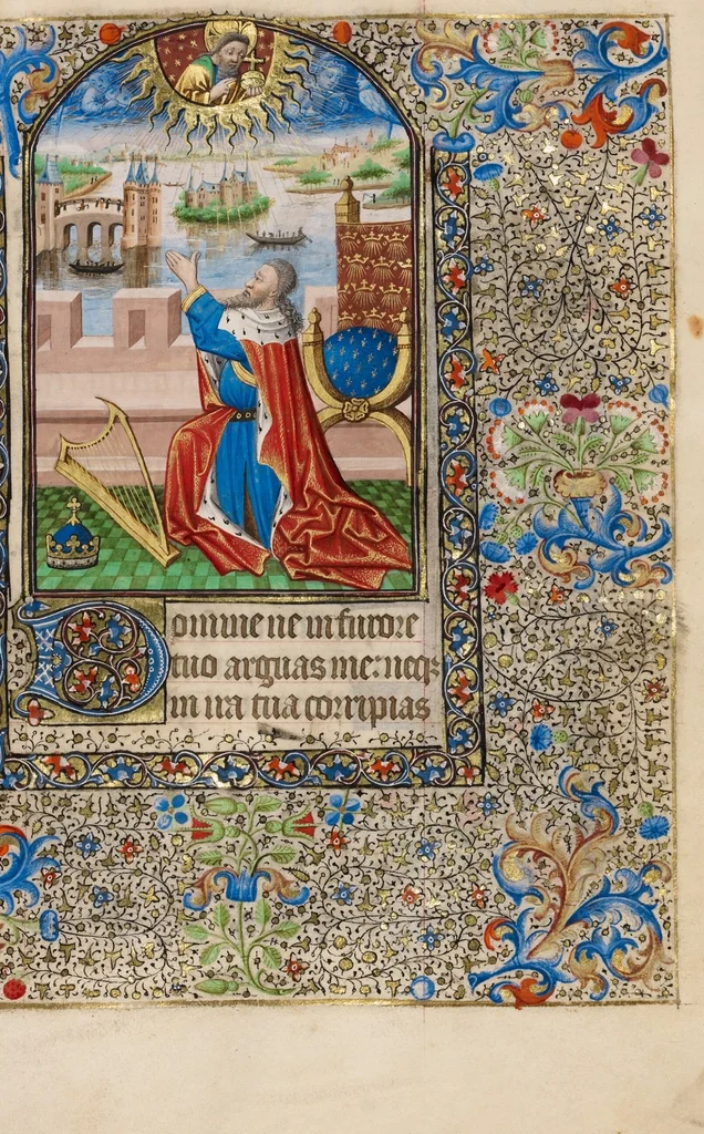 An illustration from Book of Hours, 1440, leaf 10
