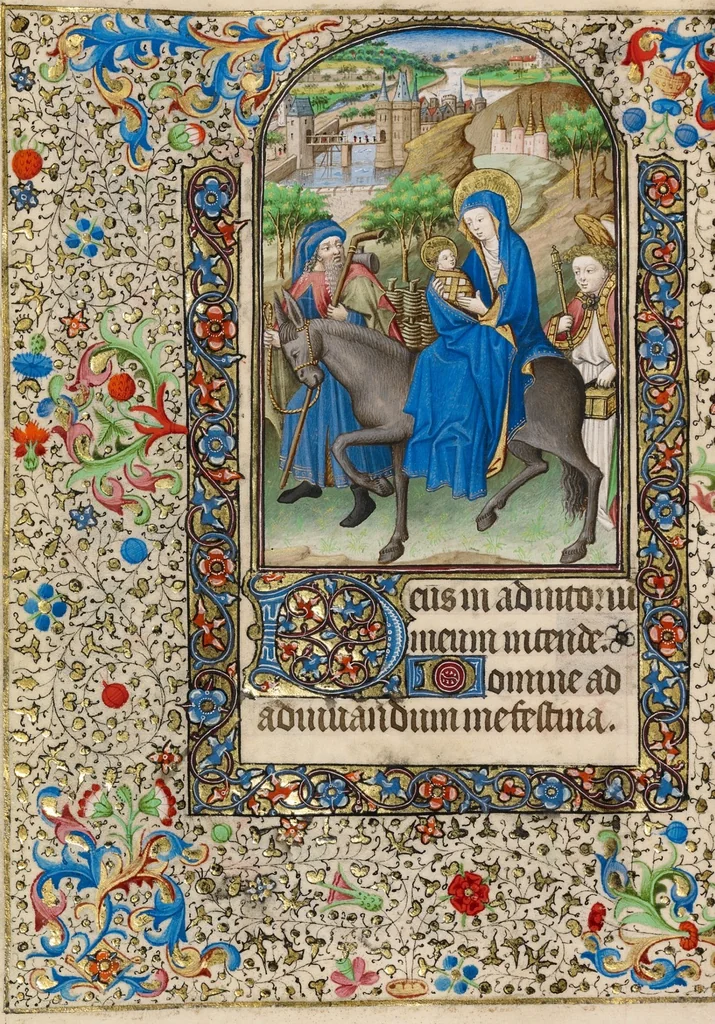 An illustration from Book of Hours, 1440, leaf 78