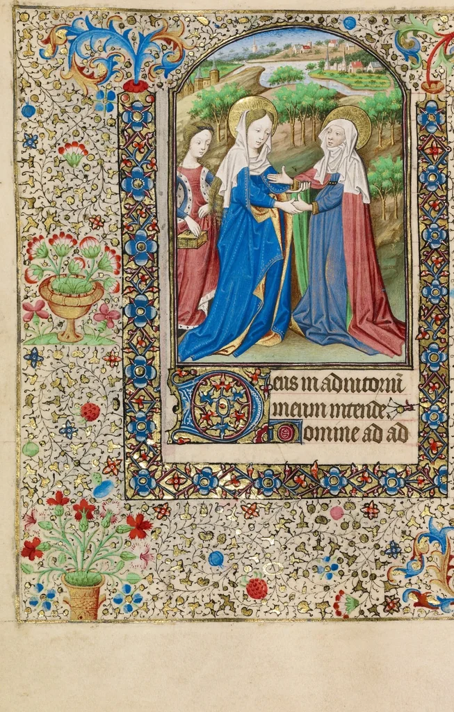 An illustration from Book of Hours, 1440, leaf 86