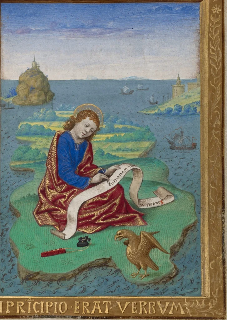 An illustration from Book of Hours, 1480, leaf 15