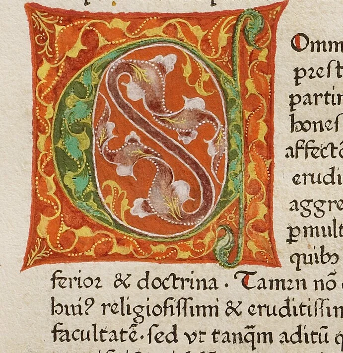 An illustration from Pantheologia Volume One, 1474, leaf 5