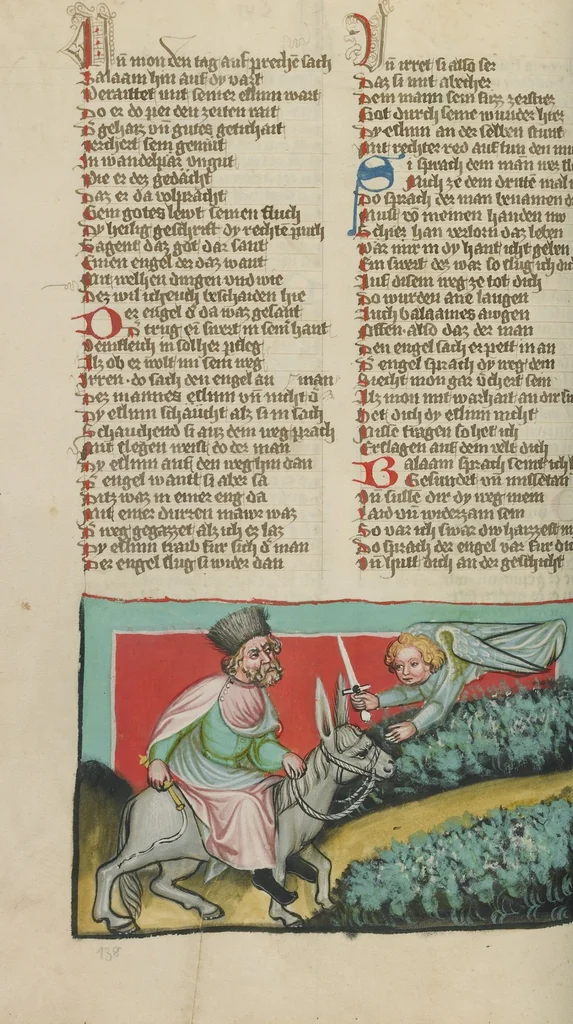 An illustration from Weltchronik, 1400, leaf 26