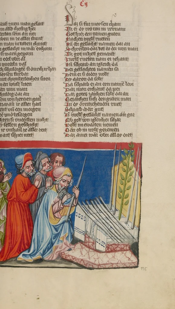 An illustration from Weltchronik, 1400, leaf 3