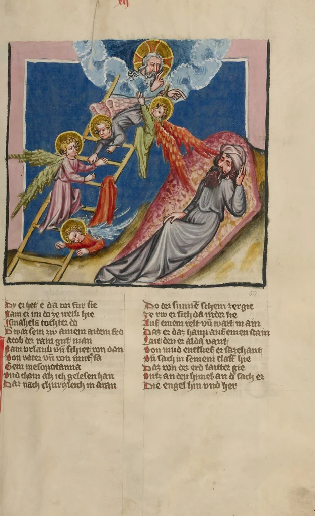 An illustration from Weltchronik, 1400, leaf 81