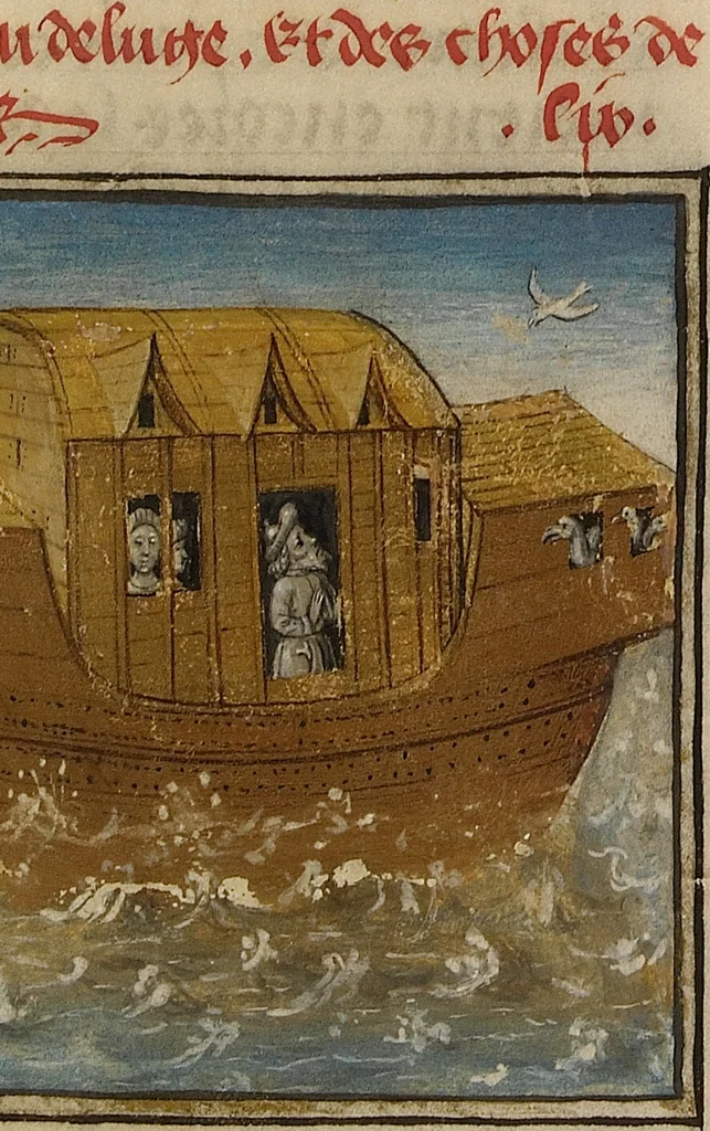 An illustration from Miroir Historial, 1475, leaf 35