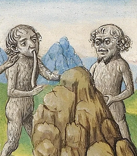 An illustration from Miroir Historial, 1475, leaf 7
