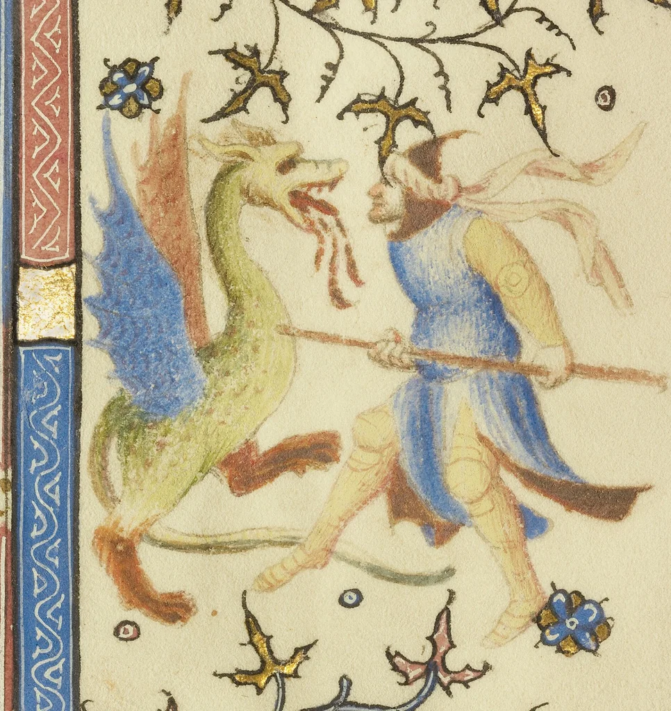 An illustration from Des cas des nobles hommes et femmes, 1413, leaf 50