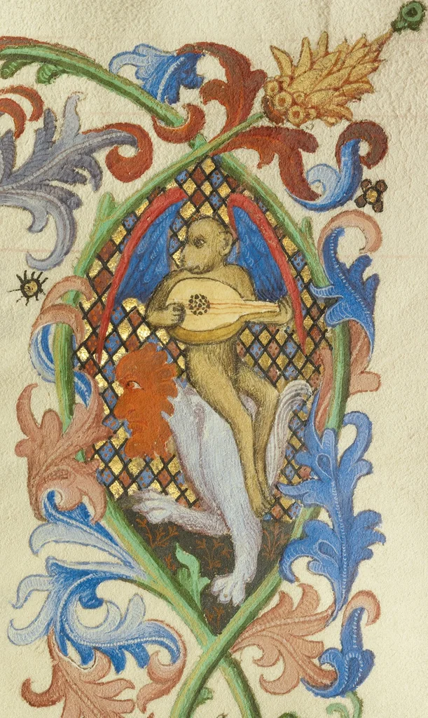 An illustration from Des cas des nobles hommes et femmes, 1413, leaf 57