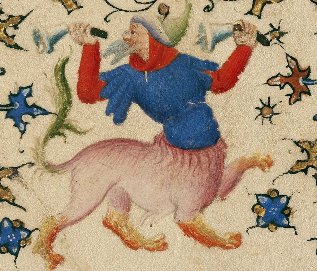 An illustration from Des cas des nobles hommes et femmes, 1413, leaf 80