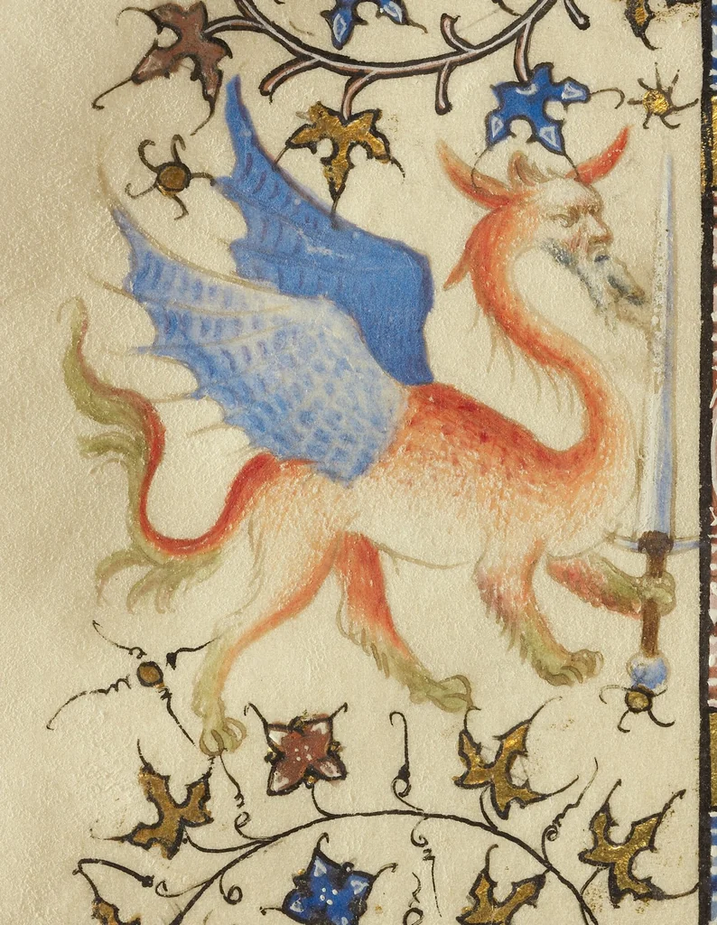 An illustration from Des cas des nobles hommes et femmes, 1413, leaf 9