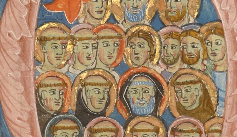 An illustration from Gradual, 1270, leaf 3
