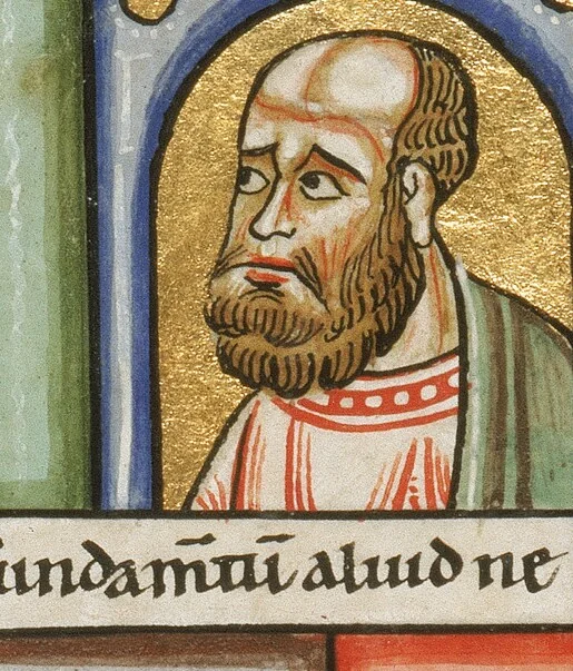 An illustration from Stammheim Missal, leaf 101